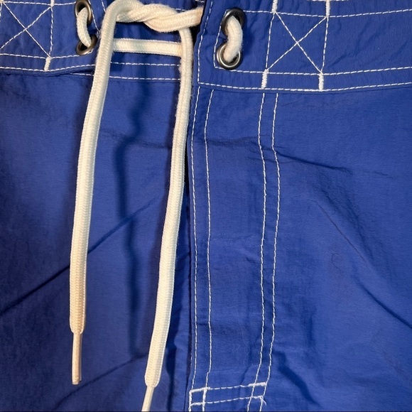 POLO RALPH LAUREN Swimwear. Blue w/cargo pocket, side pockets & key pocket. M - Picture 3 of 11